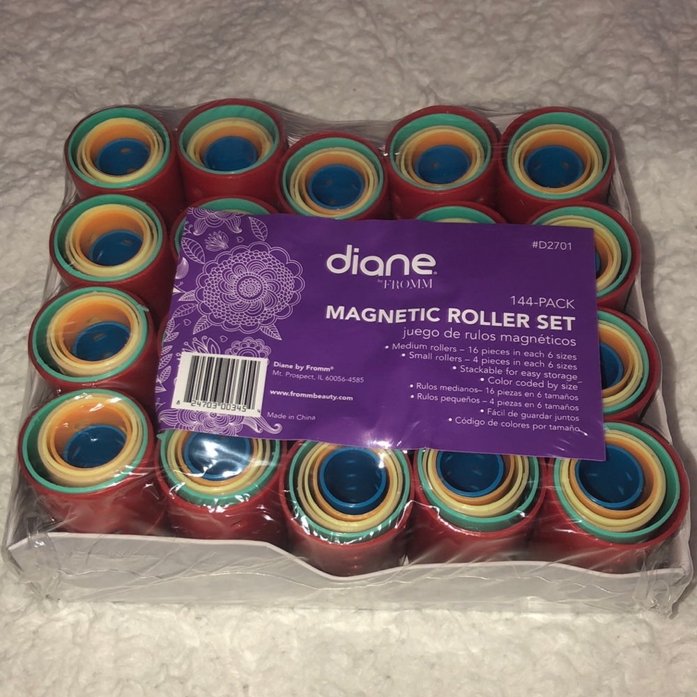 Diane by FROMM Magnetic Roller Set 144- Pack